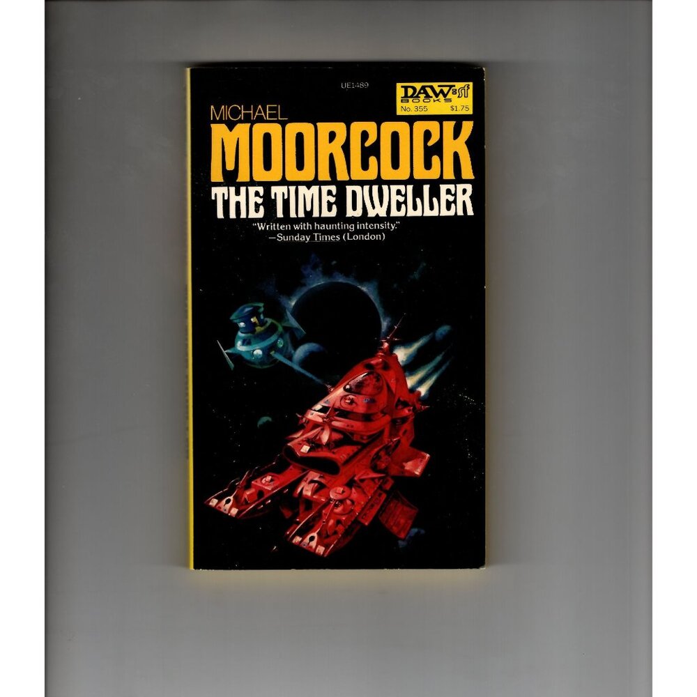 Michael Moorcock "The Time Dweller" 1975 Paperback Novel Vintage Sci-Fi Fantasy